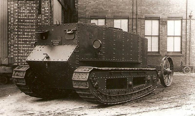 Первые танки в мире
