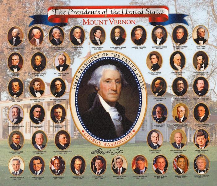 Список президентов США