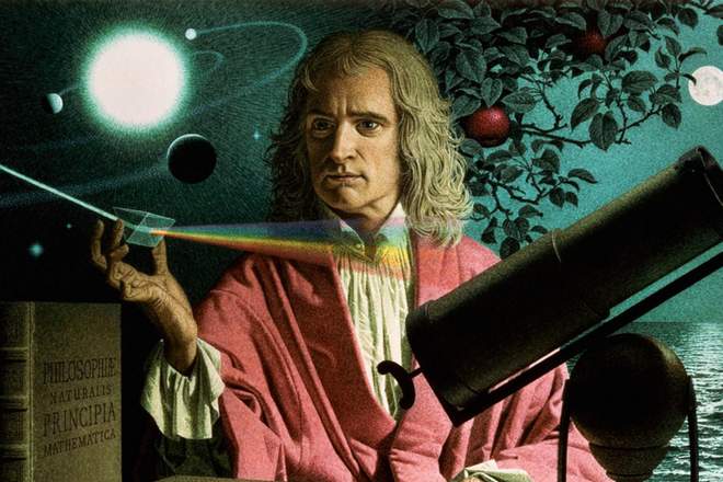 Ньютон яблоко упало на голову
