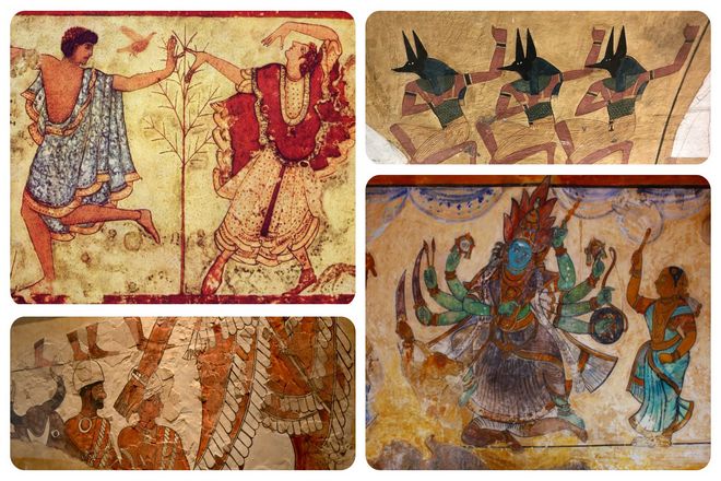 От наскальных рисунков до изображений библейских сюжетов, эти виды картин можно найти по всему миру. Первая известная фреска была найдена в Древнем Египте, датируемая примерно 3500-3200 годами до н. э.