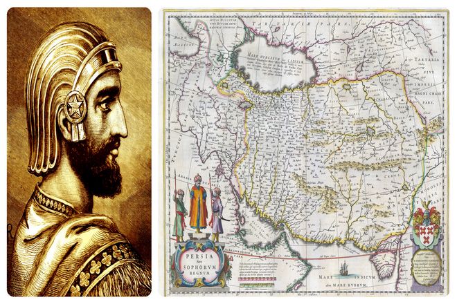 Персия была впервые придумана греками как термин для обозначения империи Кира Великого. Оно произошло от слова Парса, названия группы людей, из которой вышел Кир Великий. Таким образом, слово Персия является экзонимом, именем, данным группе людей внешней силой.