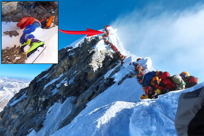 "Зеленые ботинки", труп, по которому ориентируются альпинисты на Эвересте
