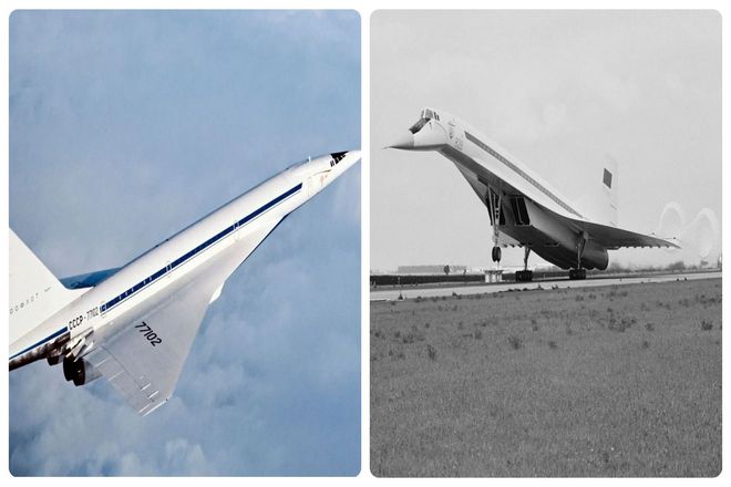 Известно, что Туполев Ту-144 развивал скорость до 2430 километров в час. А Конкорд мог развивать скорость до 2180 километра в час. Эти скорости более чем в два раза превышают возможности современных коммерческих авиалайнеров.