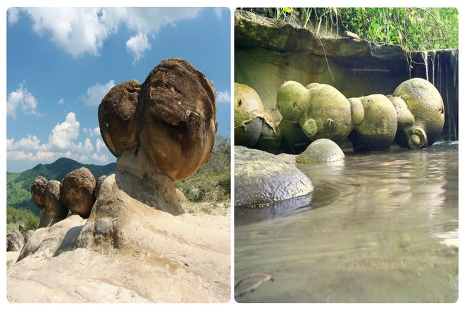 Трованты иногда называют "живыми камнями", "растущими камнями" или "камнями Костешть". В честь их самого известного местоположения в Румынии. Их название является синонимом немецкого слова "Sandsteinkonkretionen", что означает "сцементированный песок".