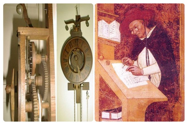 Методы измерения времени существовали уже много столетий, но в Средние века были изобретены первые механизмы, позволившие гораздо точнее понимать время.