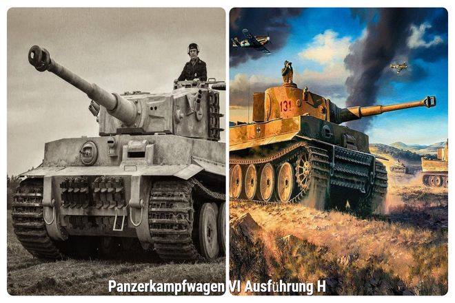 Фердинанд Порше в 1941 году положил начало этой тенденции при разработке нового танка для немецкой армии. Он дал ему название Tiger, которое звучало лучше, чем официальный Panzerkampfwagen VI Ausführung H.