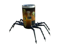 аксессуар на плечо в форме банки-паука