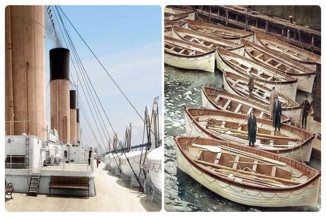 "Титаник" весил 45 000 тонн, что более чем в четыре раза больше. Хотя требования оставались теми же.