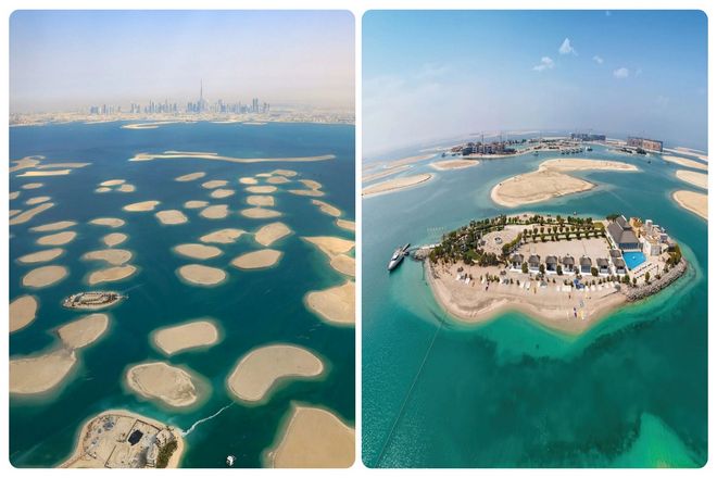 Несмотря на чрезвычайную рекламу таких смелых проектов, острова малонаселены. Хотя некоторые из них находятся в частной собственности, их текущее состояние можно легко проверить. Даже не углубляясь в кадастровые записи Дубая.