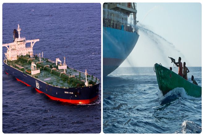 Пожалуй, самое зрелищное нападение произошло 15 ноября 2008 года, когда пираты высадились на принадлежащий Саудовской Аравии 330-метровый танкер Sirius Star. Перевозивший нефть более чем на 100 млн. долларов.
