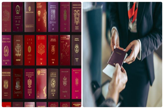 Красный - второй по популярности цвет паспорта: его выбрали 68 стран. Выходцы из Европы, особенно стран ЕС, скорее всего, имеют паспорта бордового цвета.