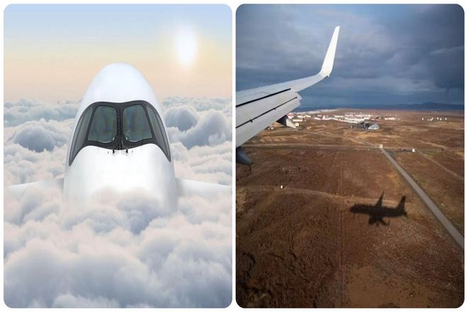 Отсутствие ориентиров - главная причина того, что самолеты могут казаться медленно движущимися в небе.